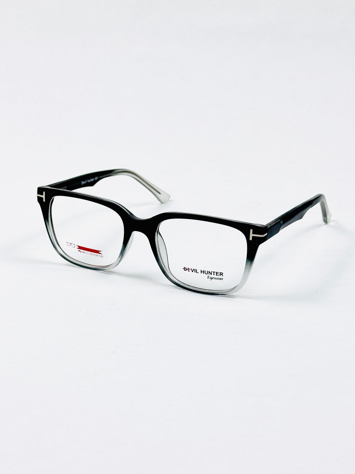 Tom Ford – 8013 – 52 - Translucent Black – Acetate  – Optics - Unisex