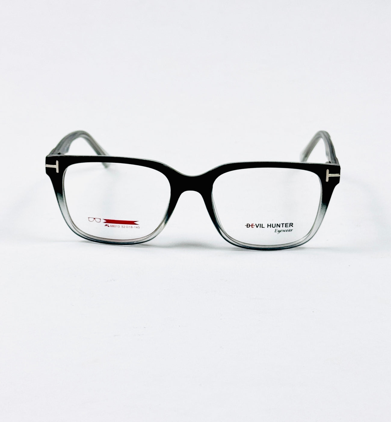 Tom Ford – 8013 – 52 - Translucent Black – Acetate  – Optics - Unisex