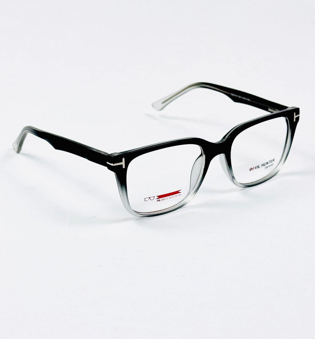 Tom Ford – 8013 – 52 - Translucent Black – Acetate  – Optics - Unisex