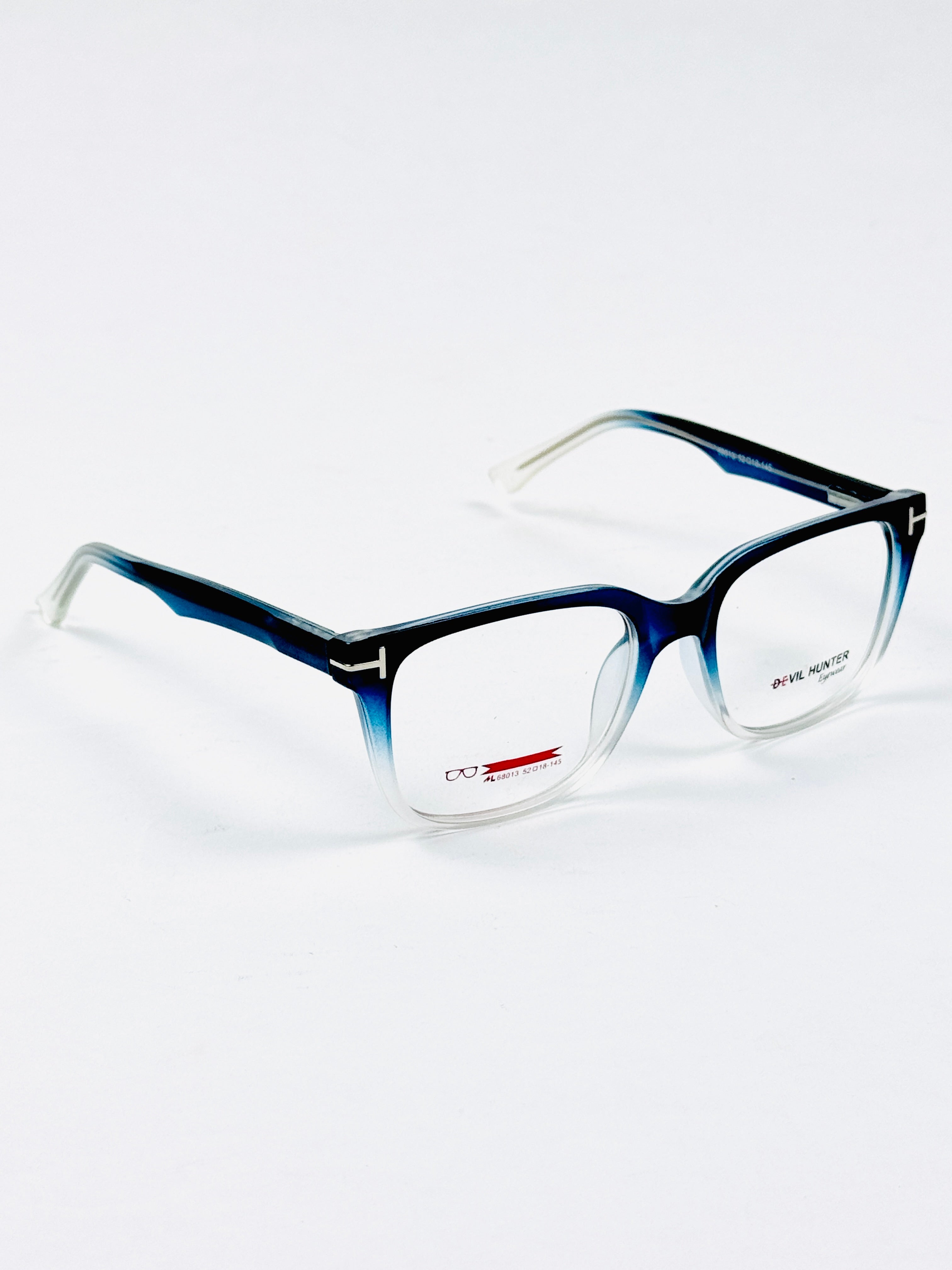 Tom Ford – 8013 – 52 - Translucent Blue – Acetate  – Optics - Unisex