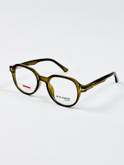 Tom Ford – 8012 – 48 - Translucent Green – Acetate  – Optics - Unisex