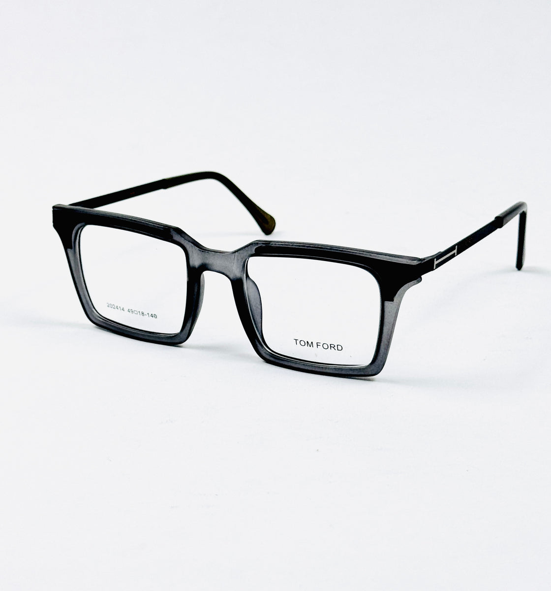 Tom Ford – 202414 – 49 - Grey – Metal - Acetate  – Optics - Unisex