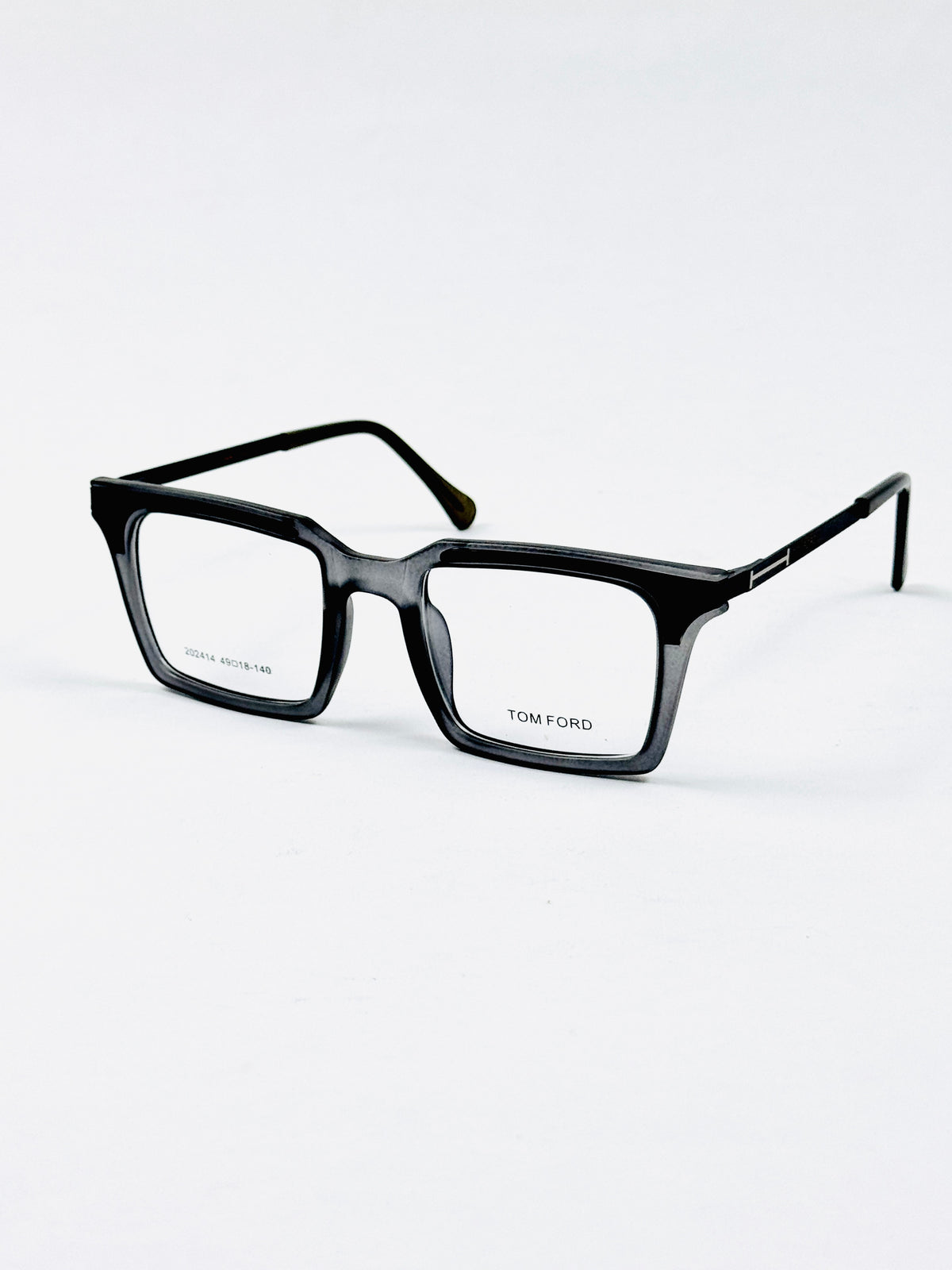Tom Ford – 202414 – 49 - Grey – Metal - Acetate  – Optics - Unisex