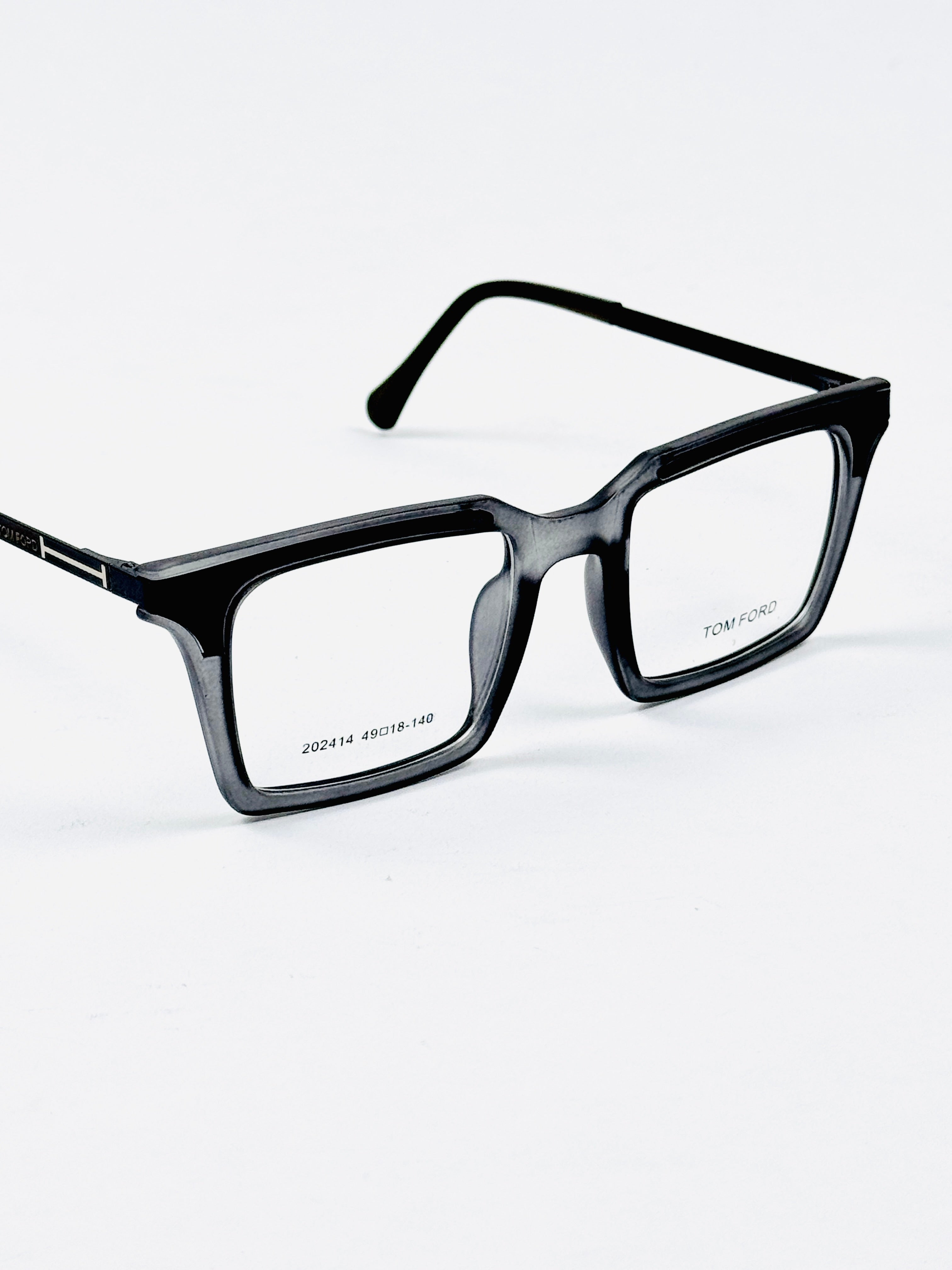 Tom Ford – 202414 – 49 - Grey – Metal - Acetate  – Optics - Unisex