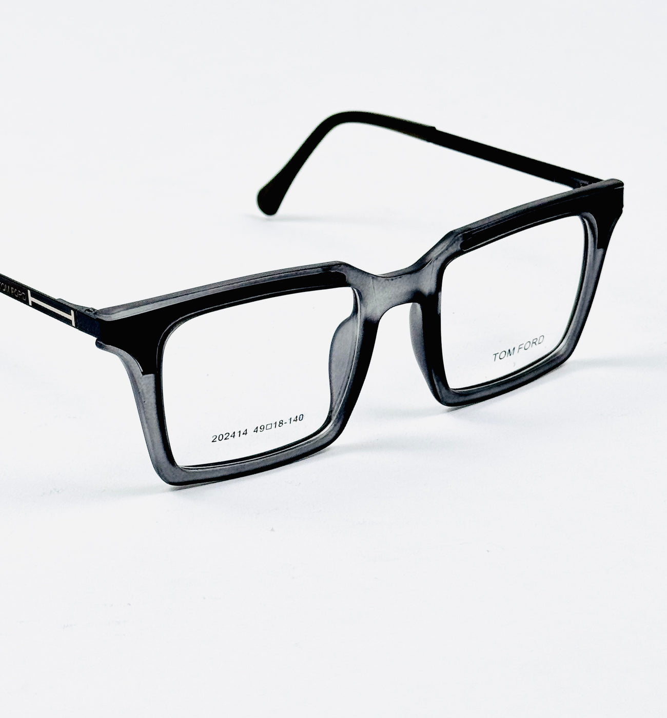 Tom Ford – 202414 – 49 - Grey – Metal - Acetate  – Optics - Unisex