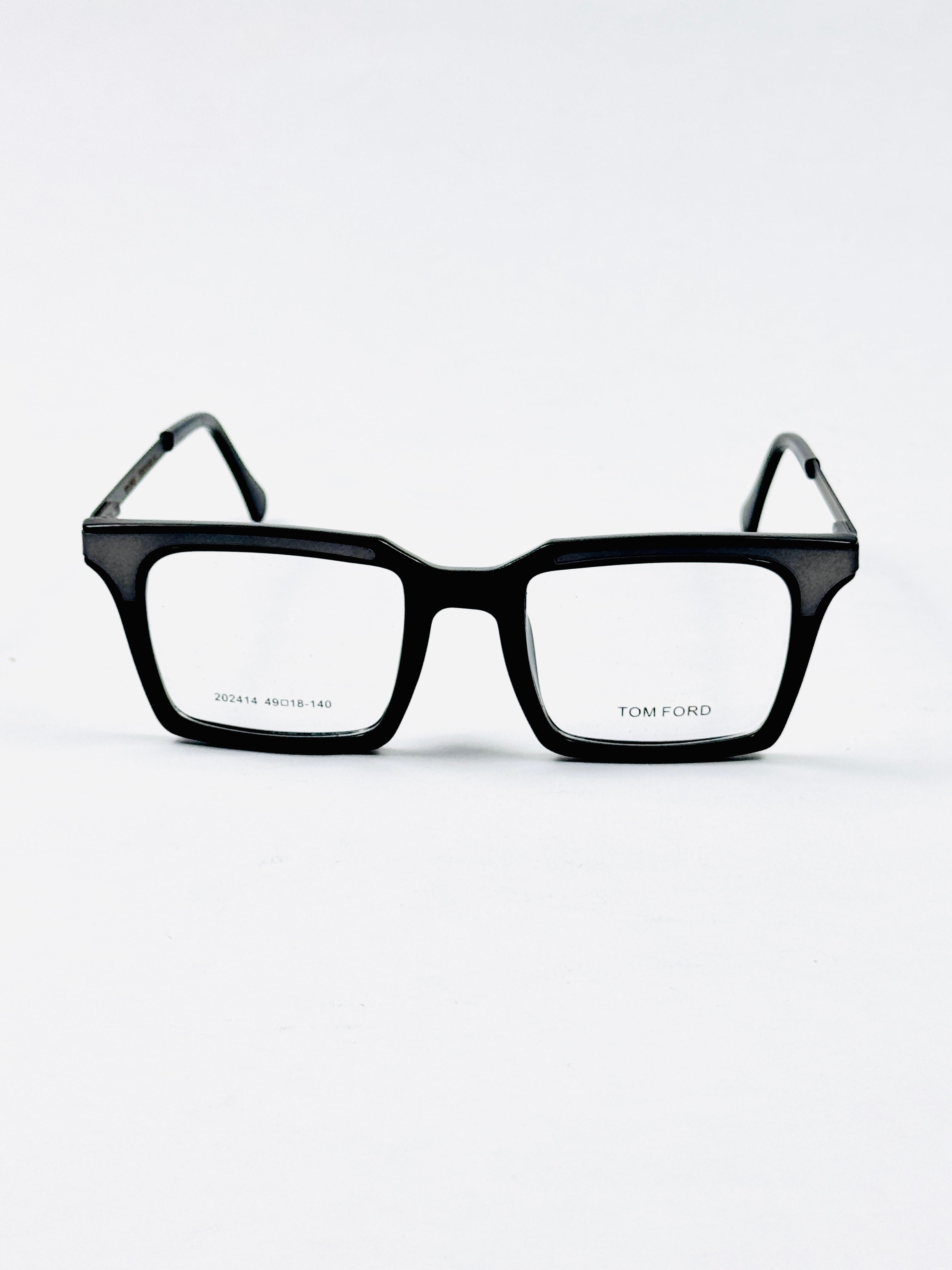 Tom Ford – 202414 – 49 - Dark Grey – Metal - Acetate  – Optics - Unisex