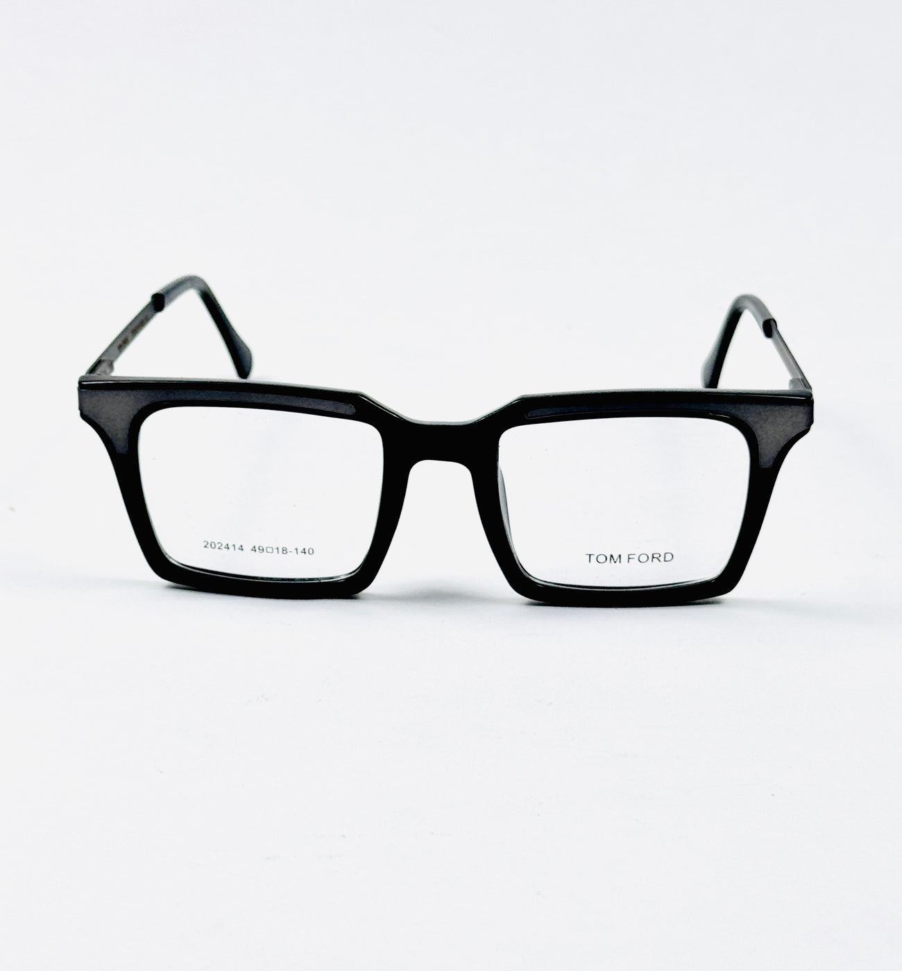 Tom Ford – 202414 – 49 - Dark Grey – Metal - Acetate  – Optics - Unisex