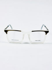 Tom Ford – 202414 – 49 - White – Metal - Acetate  – Optics - Unisex