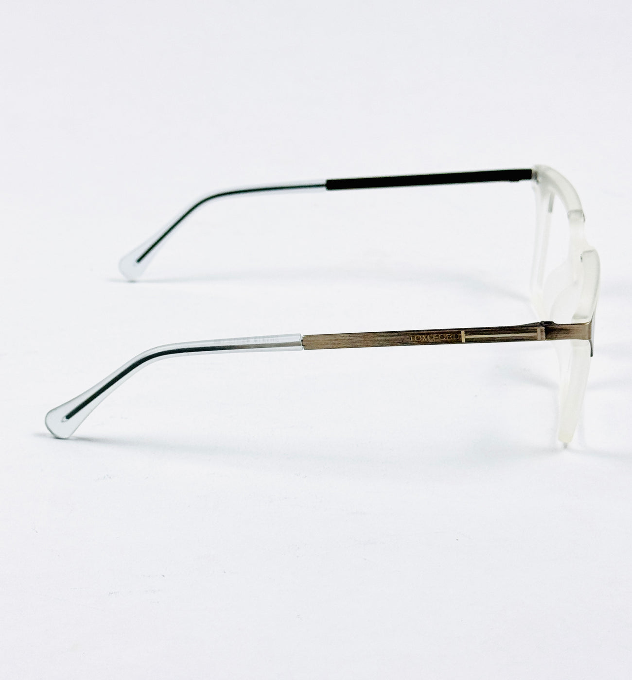 Tom Ford – 202414 – 49 - White – Metal - Acetate  – Optics - Unisex