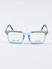 Tom Ford – 202414 – 49 - Translucent Blue – Metal - Acetate  – Optics - Unisex