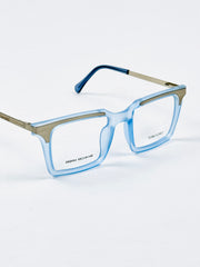 Tom Ford – 202414 – 49 - Translucent Blue – Metal - Acetate  – Optics - Unisex