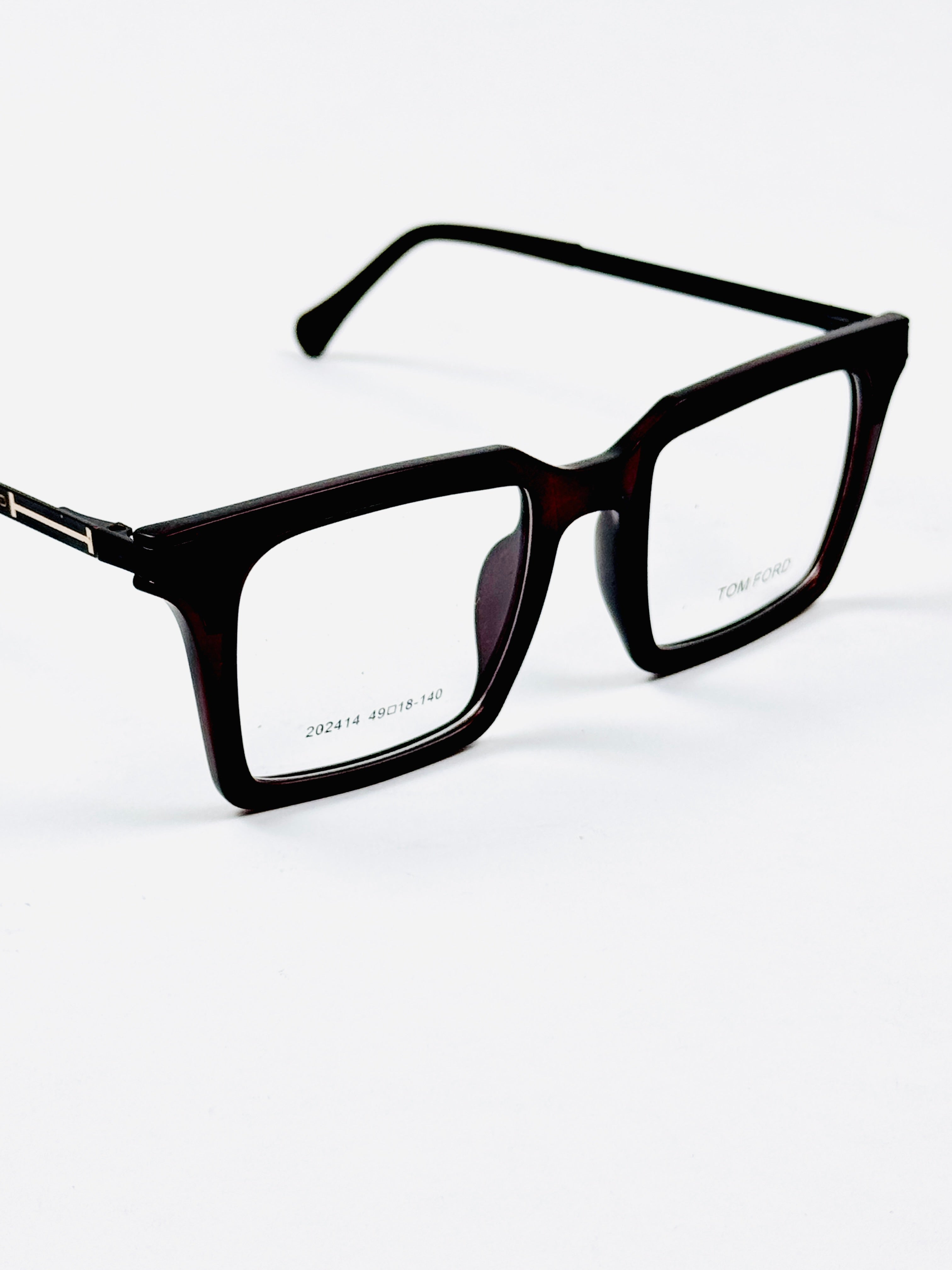 Tom Ford – 202414 – 49 - Black – Metal - Acetate  – Optics - Unisex