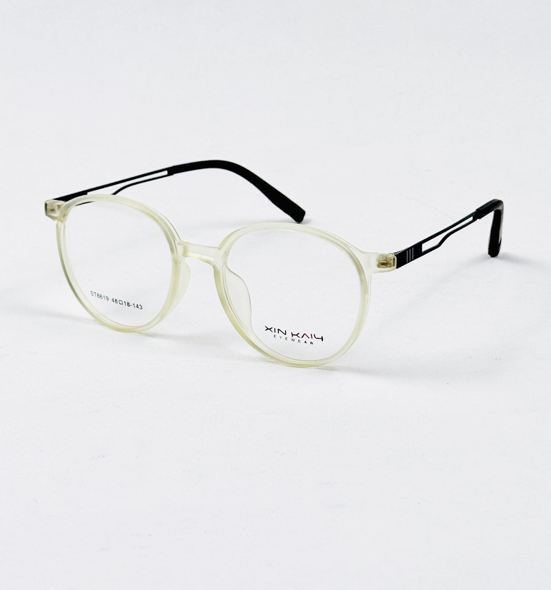 Tumblr – 8619 – 48 - Translucent Black – Metal - Acetate  – Optics - Unisex