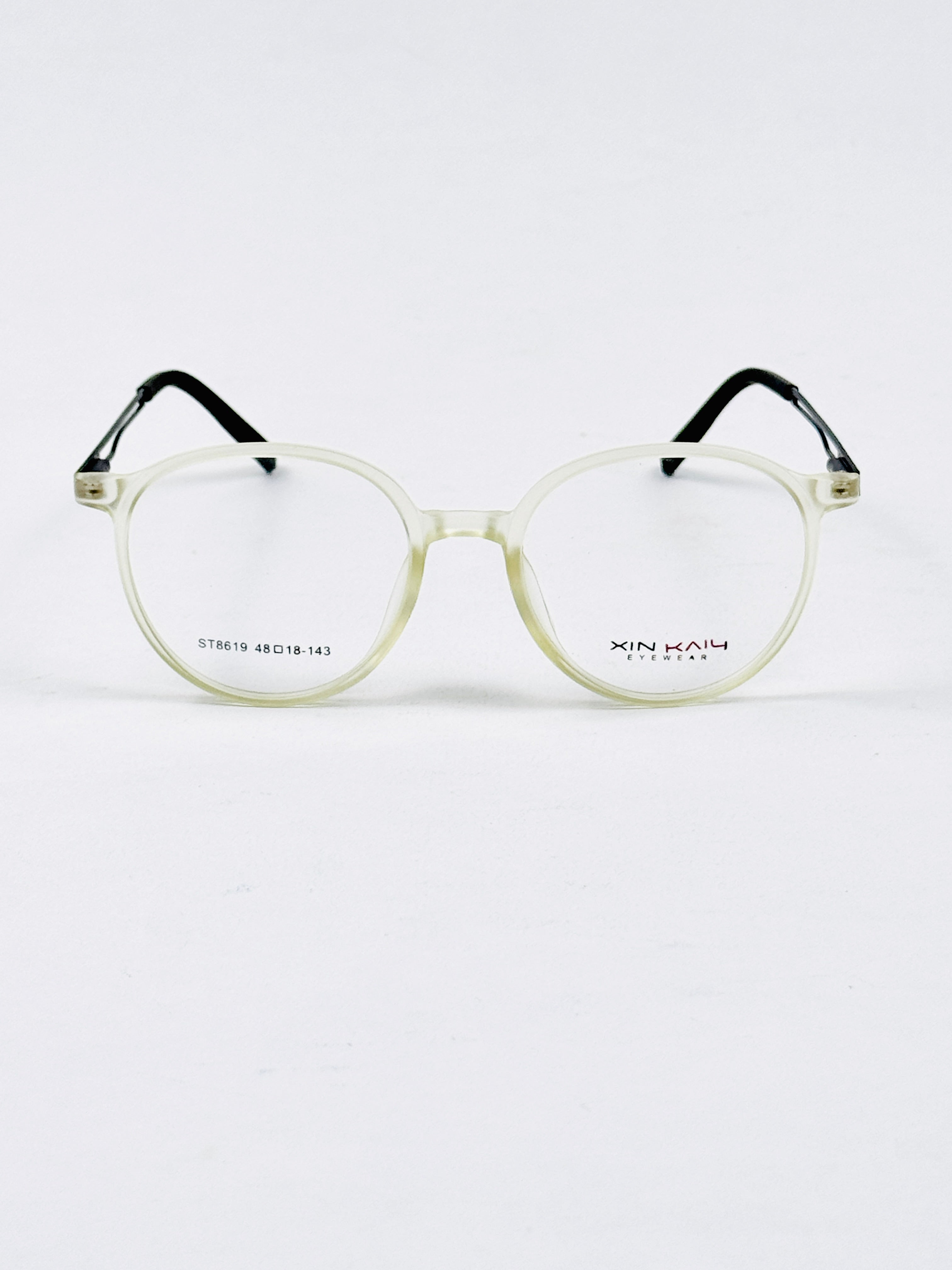 Tumblr – 8619 – 48 - Translucent Black – Metal - Acetate  – Optics - Unisex