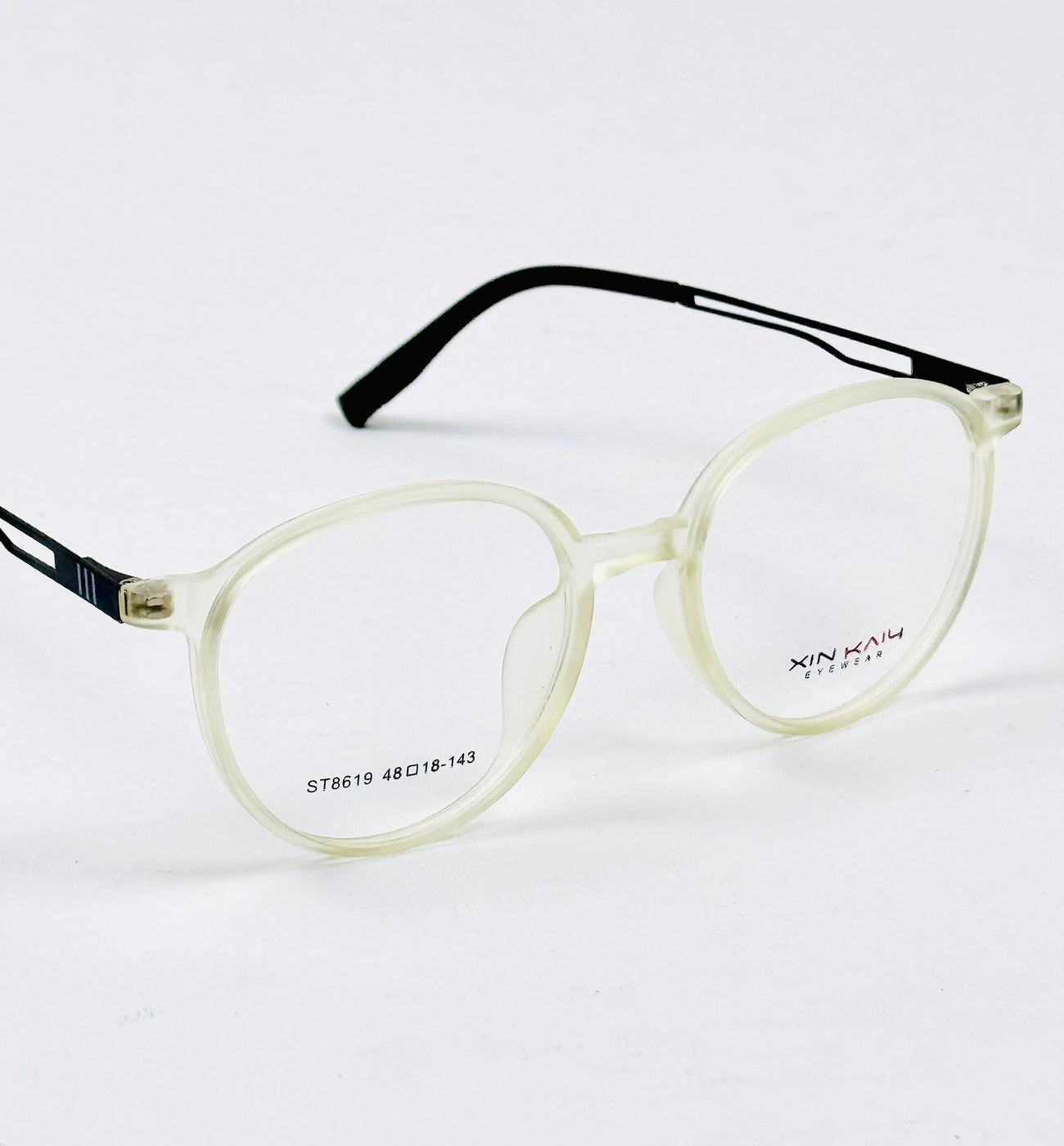 Tumblr – 8619 – 48 - Translucent Black – Metal - Acetate  – Optics - Unisex