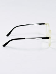 Tumblr – 8619 – 48 - Translucent Black – Metal - Acetate  – Optics - Unisex