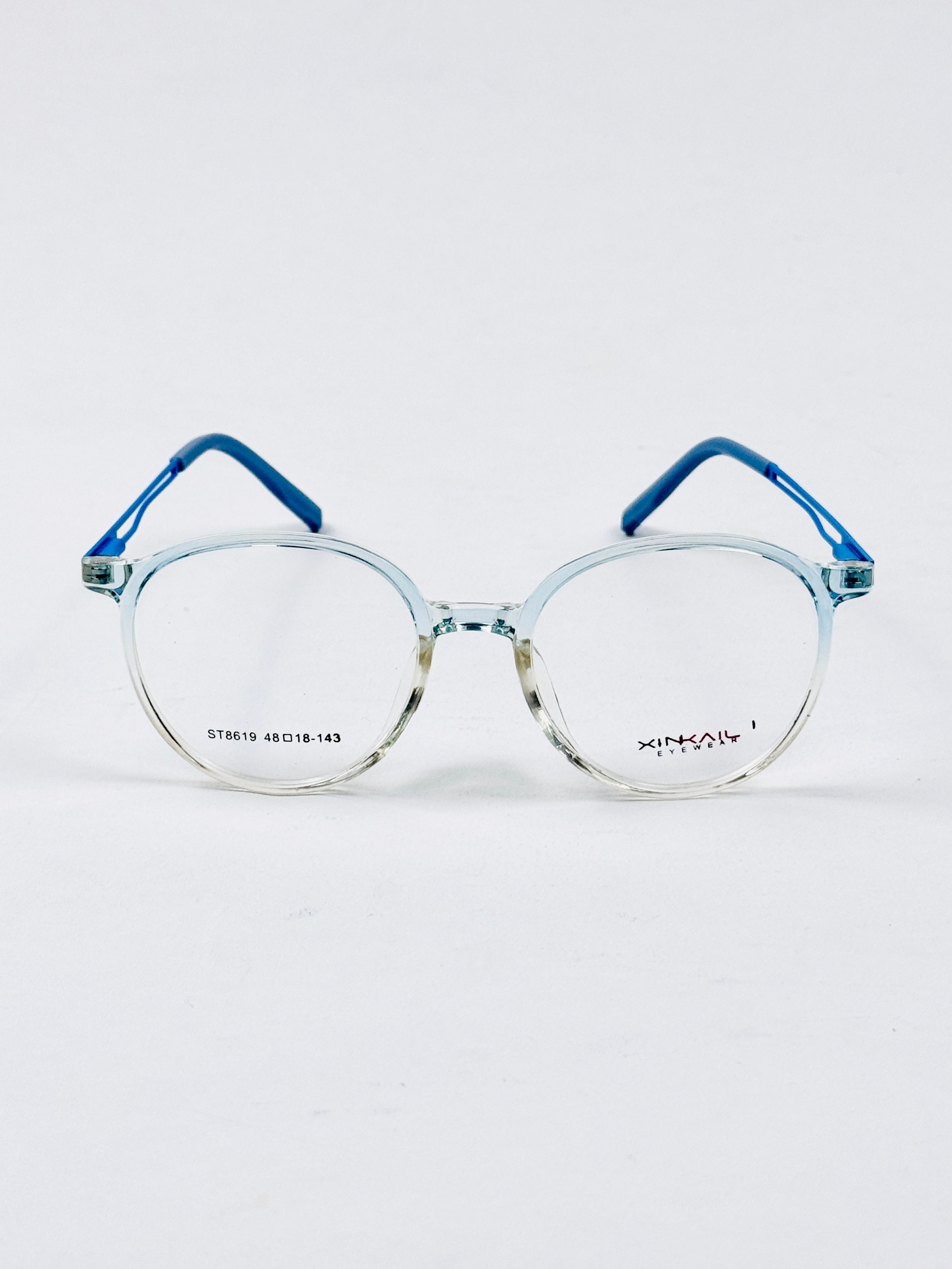 Tumblr – 8619 – 48 - Translucent Blue – Metal - Acetate  – Optics - Unisex