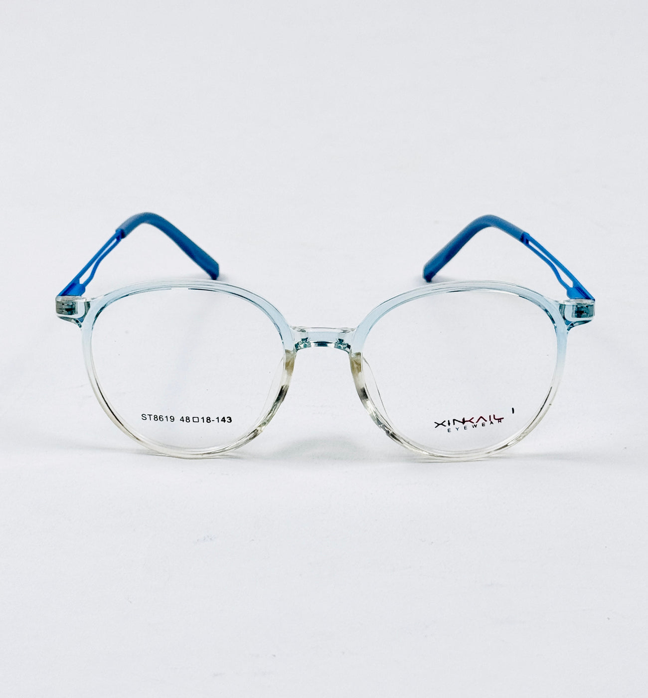 Tumblr – 8619 – 48 - Translucent Blue – Metal - Acetate  – Optics - Unisex
