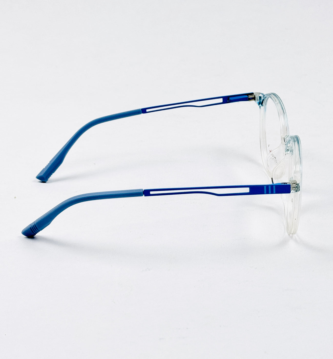 Tumblr – 8619 – 48 - Translucent Blue – Metal - Acetate  – Optics - Unisex