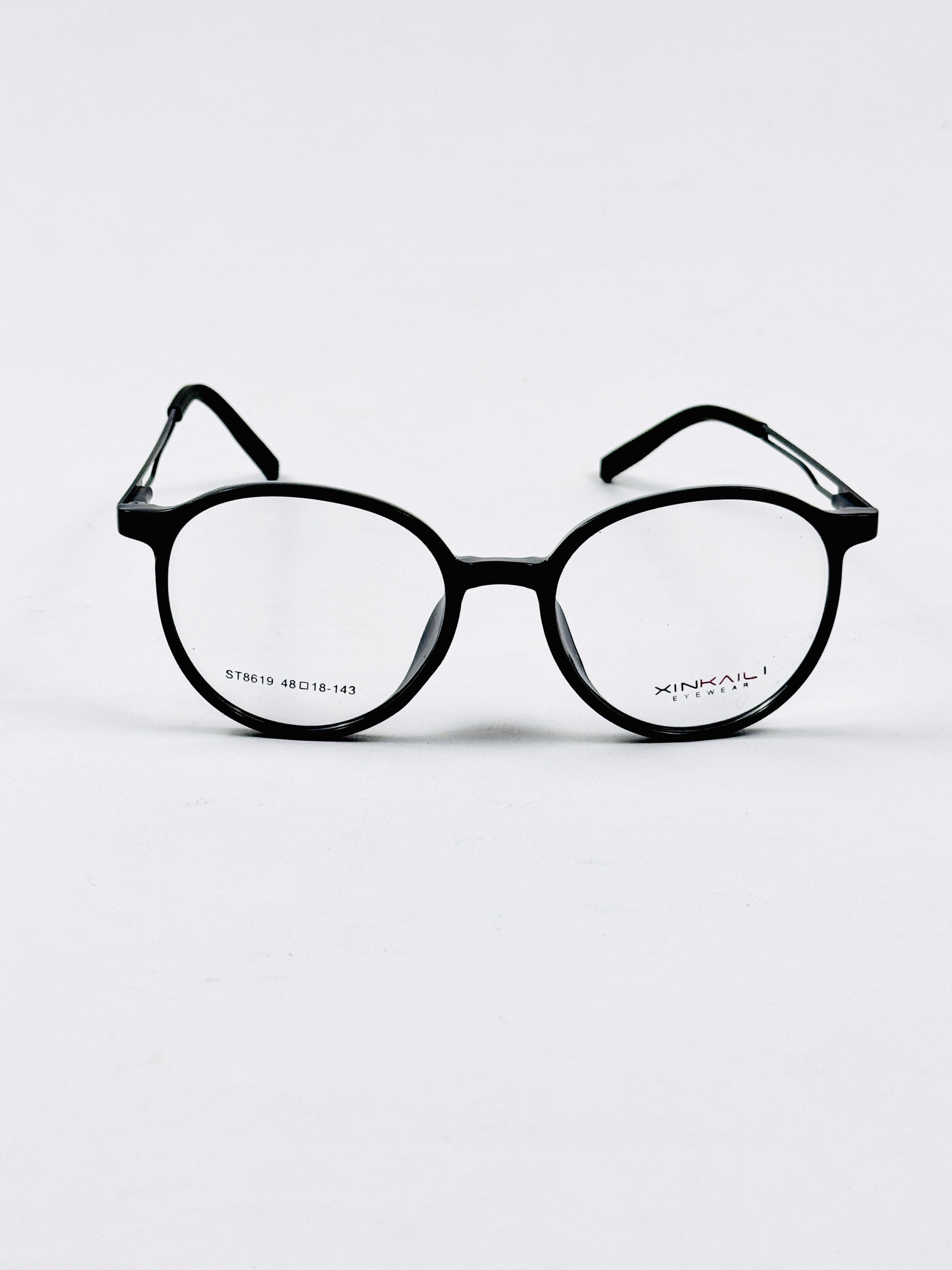 Tumblr – 8619 – 48 - Black – Metal - Acetate  – Optics - Unisex