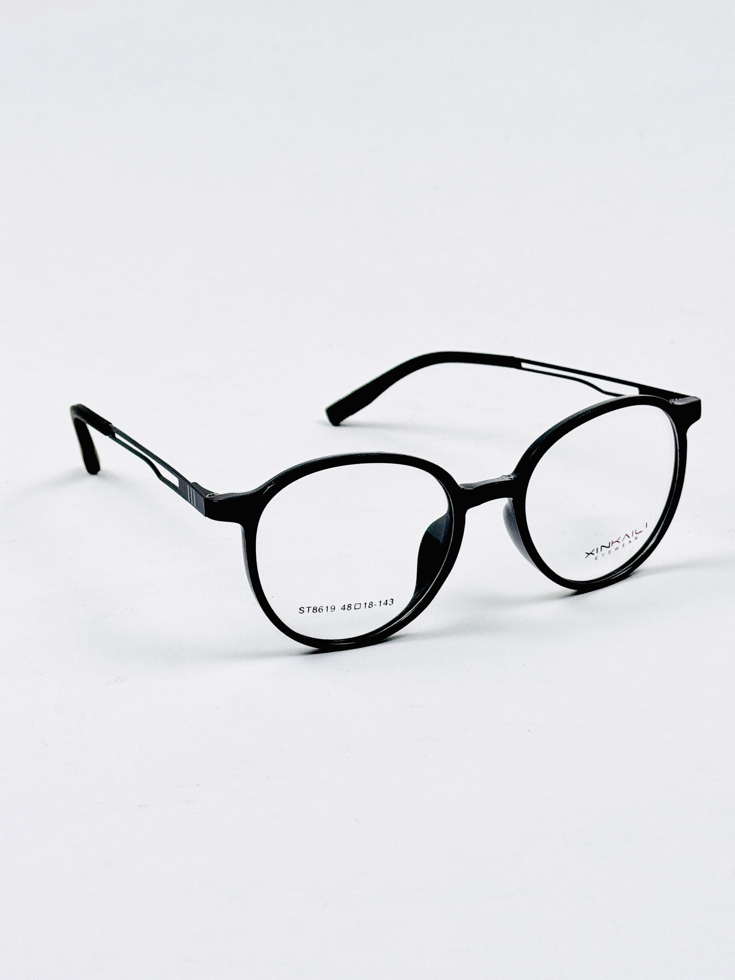Tumblr – 8619 – 48 - Black – Metal - Acetate  – Optics - Unisex