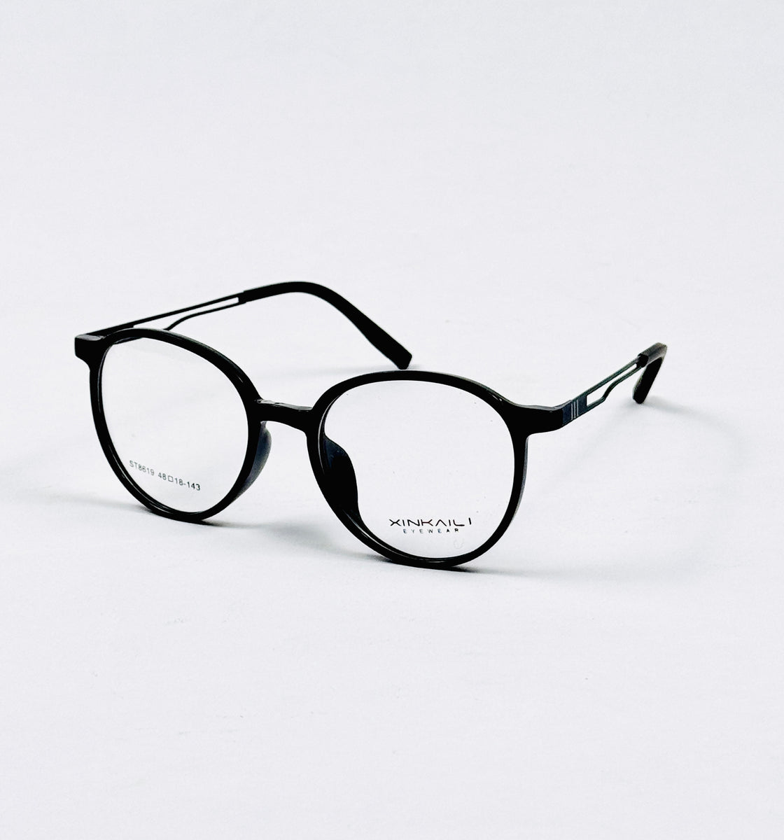 Tumblr – 8619 – 48 - Black – Metal - Acetate  – Optics - Unisex