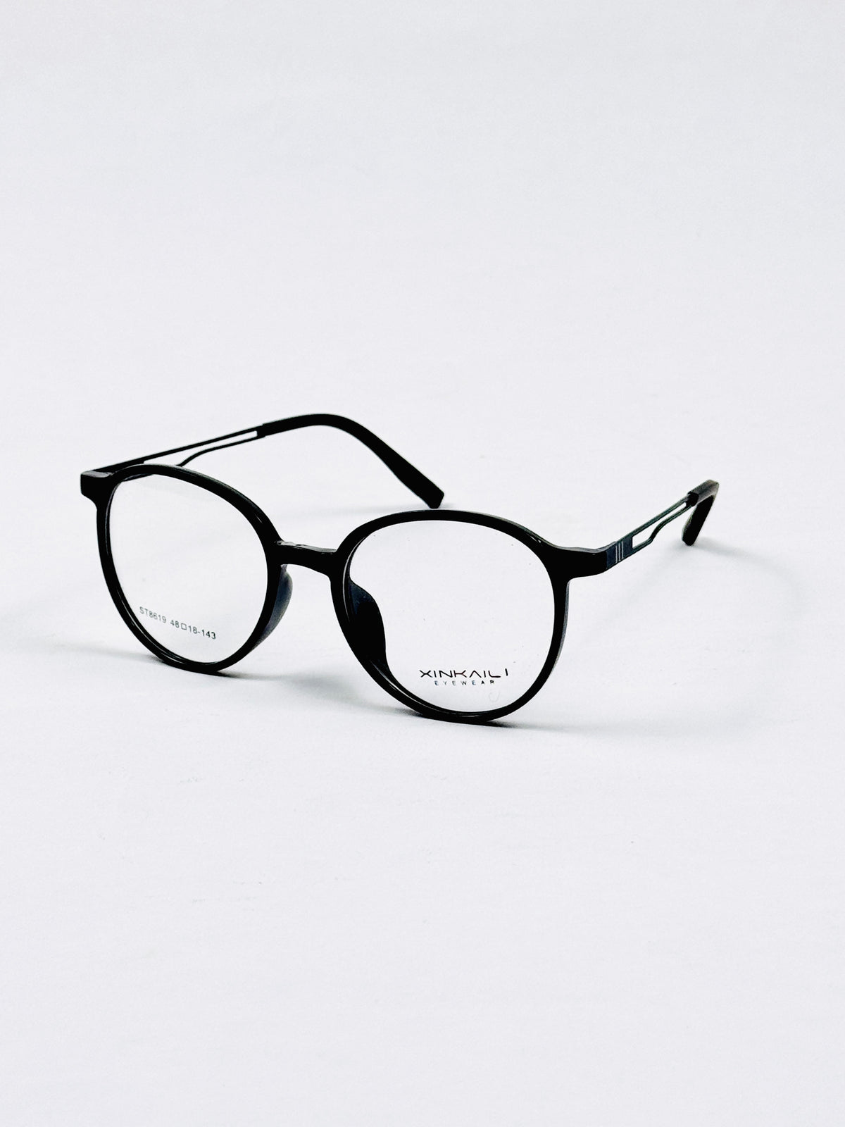 Tumblr – 8619 – 48 - Black – Metal - Acetate  – Optics - Unisex
