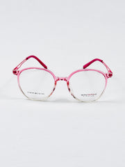Tumblr – 8619 – 48 - Translucent Pink – Metal - Acetate  – Optics - Unisex