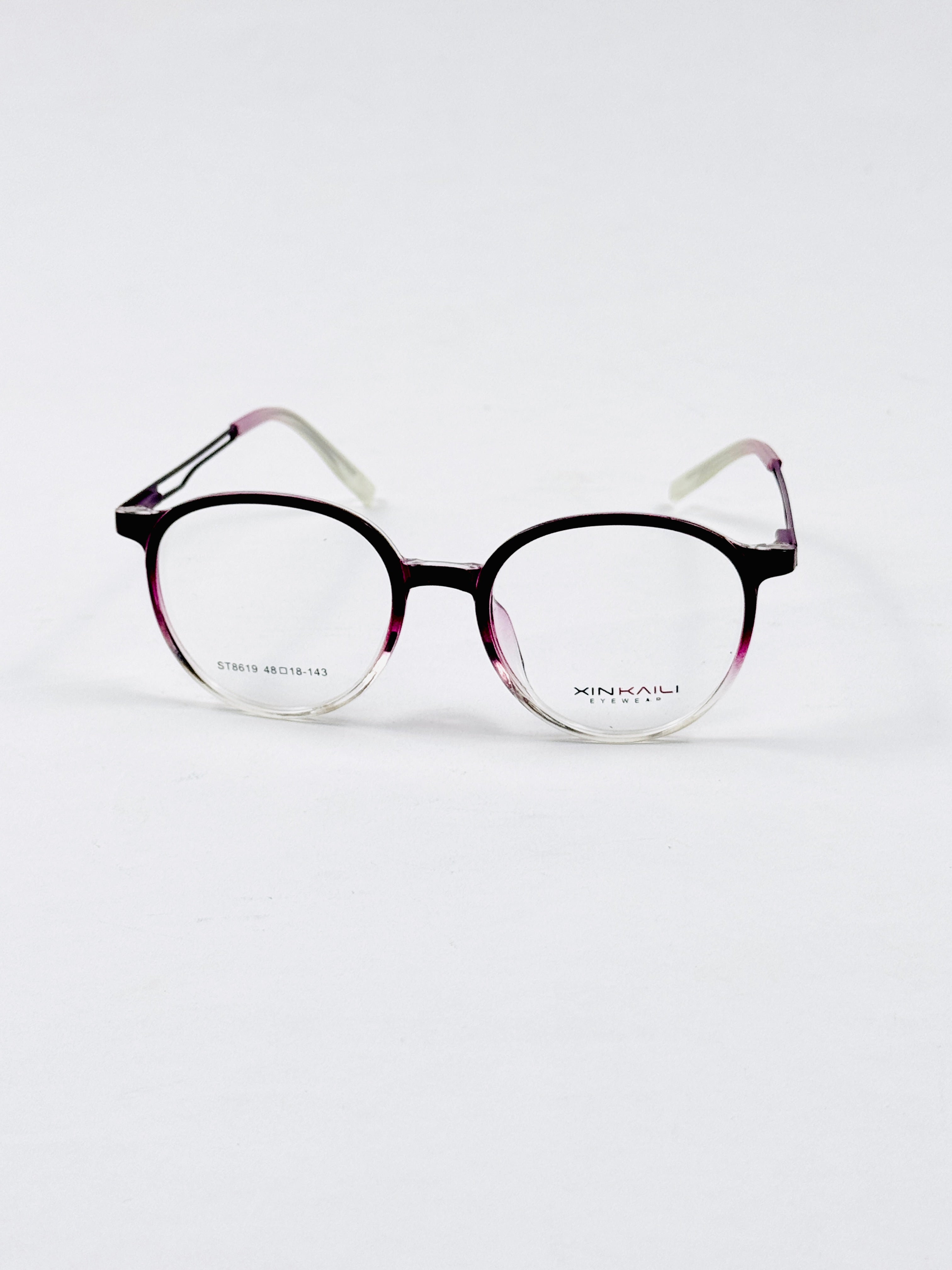 Tumblr – 8619 – 48 - Translucent Purple – Metal - Acetate  – Optics - Unisex