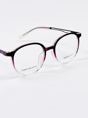 Tumblr – 8619 – 48 - Translucent Purple – Metal - Acetate  – Optics - Unisex