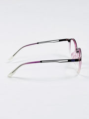 Tumblr – 8619 – 48 - Translucent Purple – Metal - Acetate  – Optics - Unisex