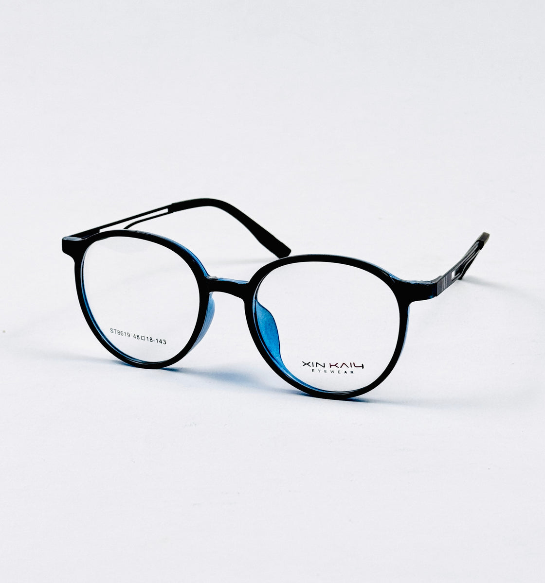 Tumblr – 8619 – 48 - Blue – Metal - Acetate  – Optics - Unisex