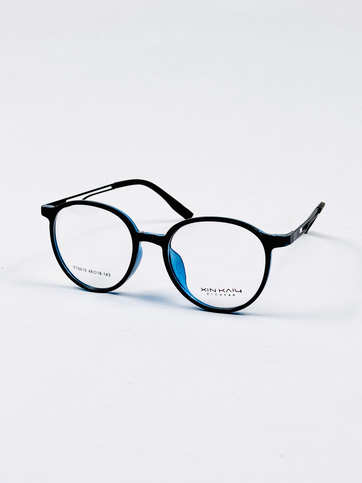 Tumblr – 8619 – 48 - Blue – Metal - Acetate  – Optics - Unisex