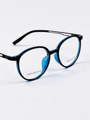 Tumblr – 8619 – 48 - Blue – Metal - Acetate  – Optics - Unisex