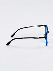 Tumblr – 8619 – 48 - Blue – Metal - Acetate  – Optics - Unisex