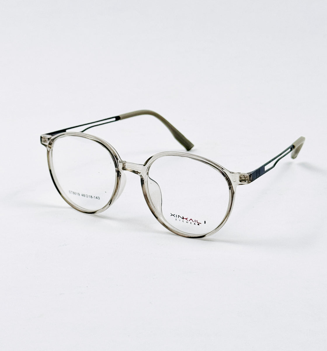 Tumblr – 8619 – 48 - Translucent Grey – Metal - Acetate  – Optics - Unisex