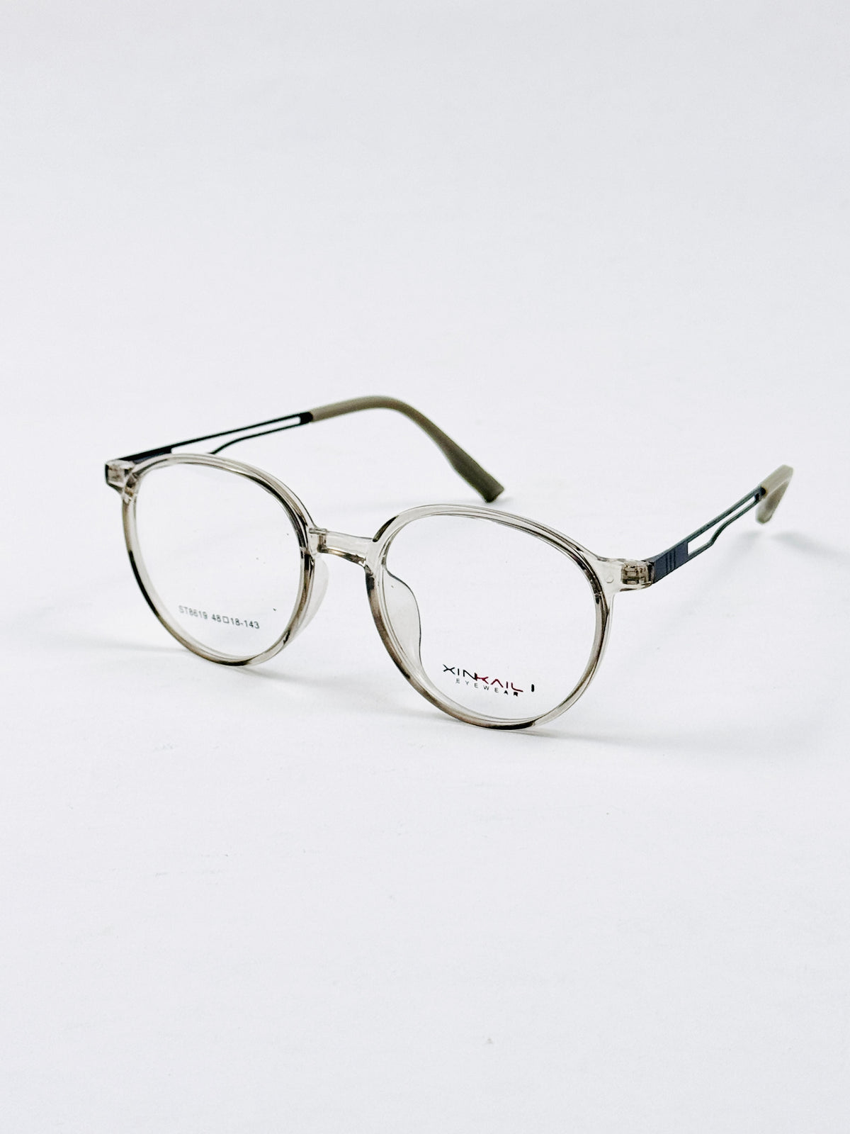 Tumblr – 8619 – 48 - Translucent Grey – Metal - Acetate  – Optics - Unisex