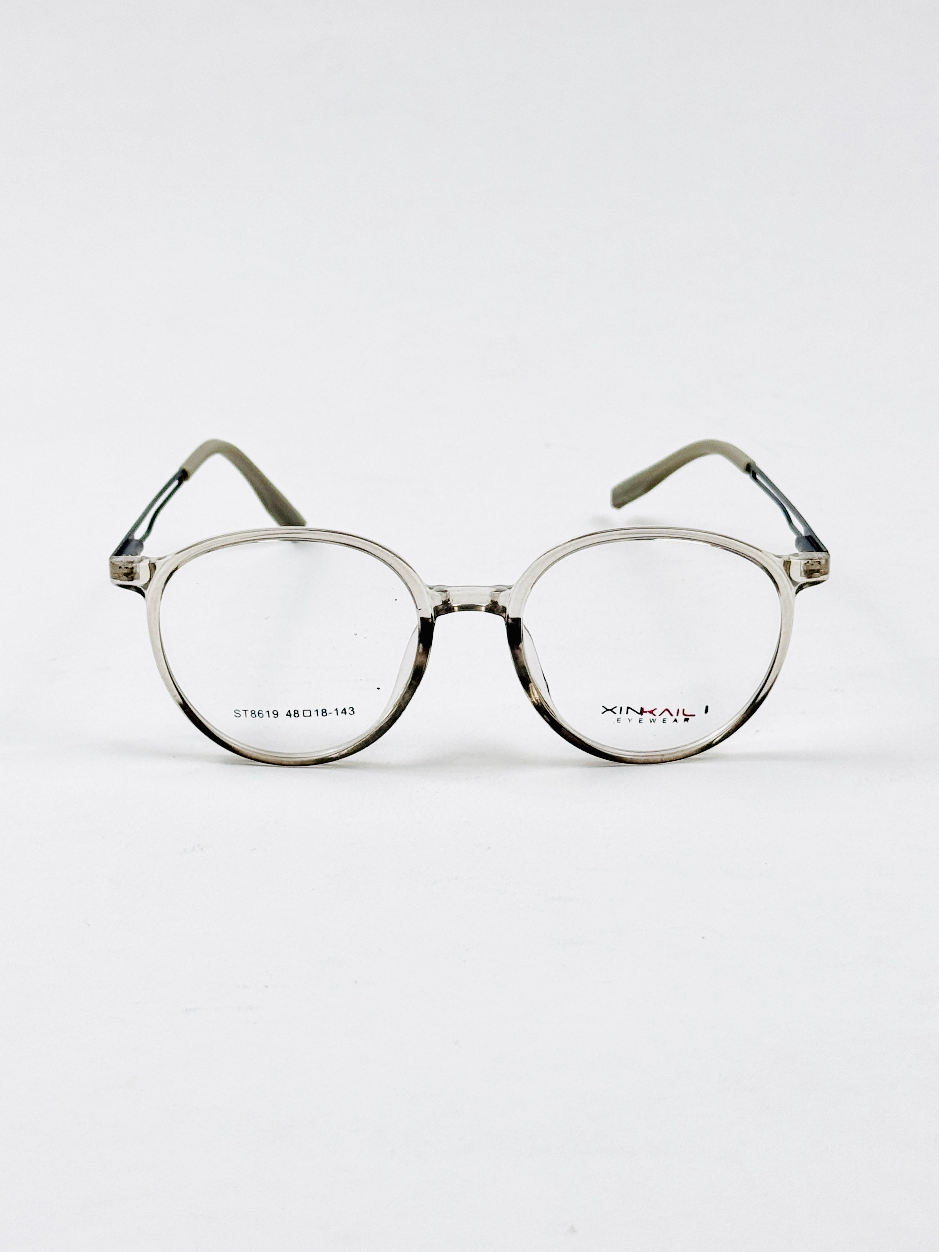 Tumblr – 8619 – 48 - Translucent Grey – Metal - Acetate  – Optics - Unisex
