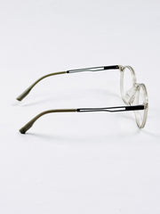 Tumblr – 8619 – 48 - Translucent Grey – Metal - Acetate  – Optics - Unisex