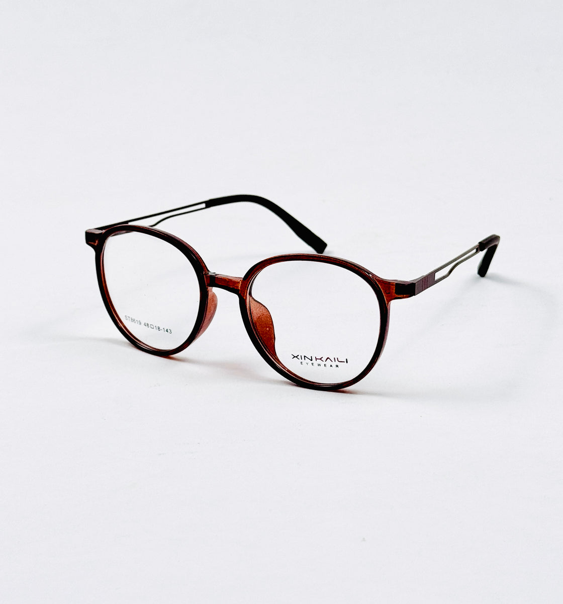 Tumblr – 8619 – 48 - Brown – Metal - Acetate  – Optics - Unisex