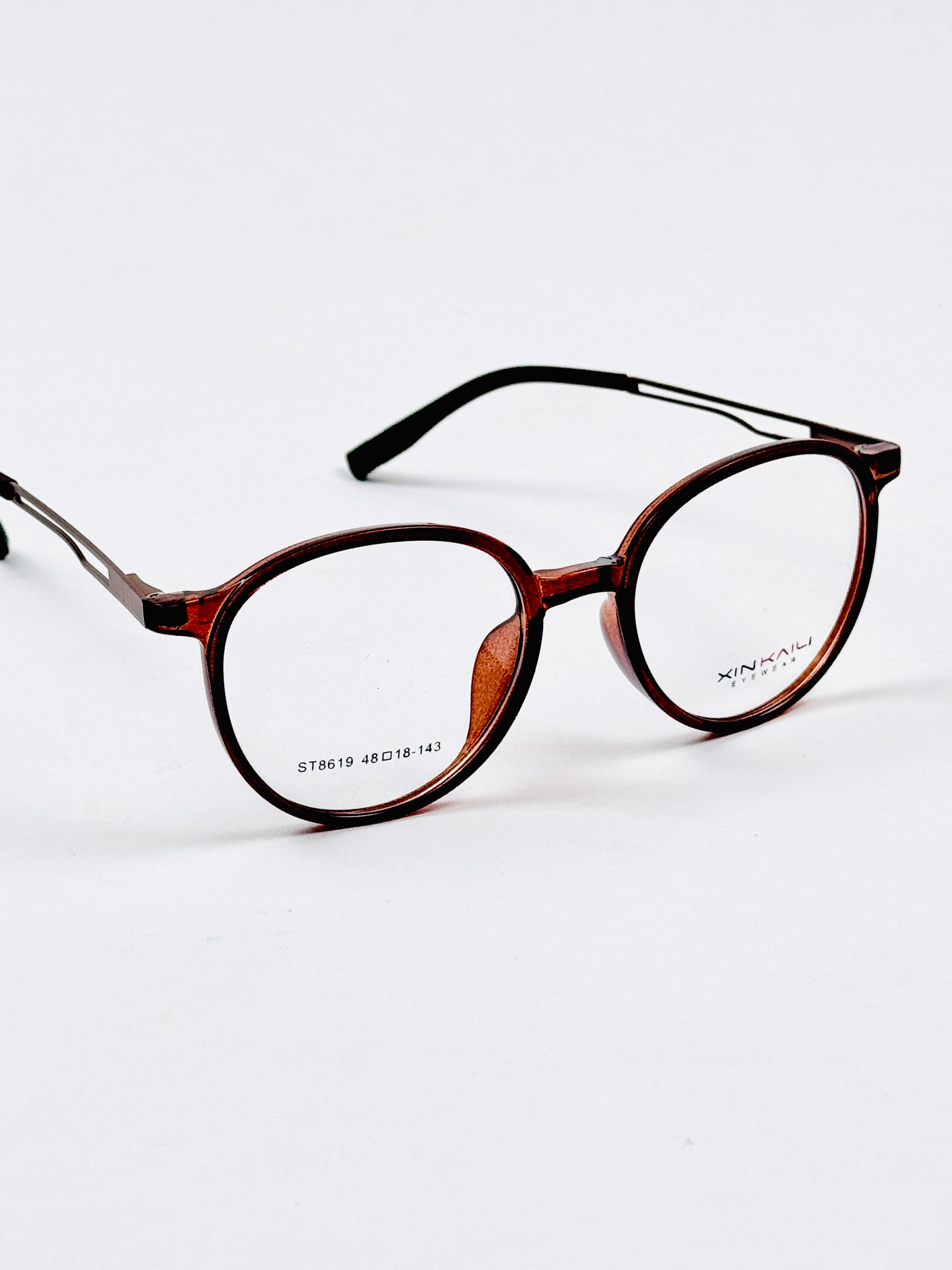 Tumblr – 8619 – 48 - Brown – Metal - Acetate  – Optics - Unisex