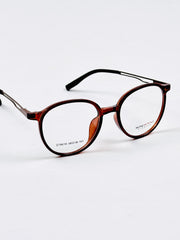 Tumblr – 8619 – 48 - Brown – Metal - Acetate  – Optics - Unisex