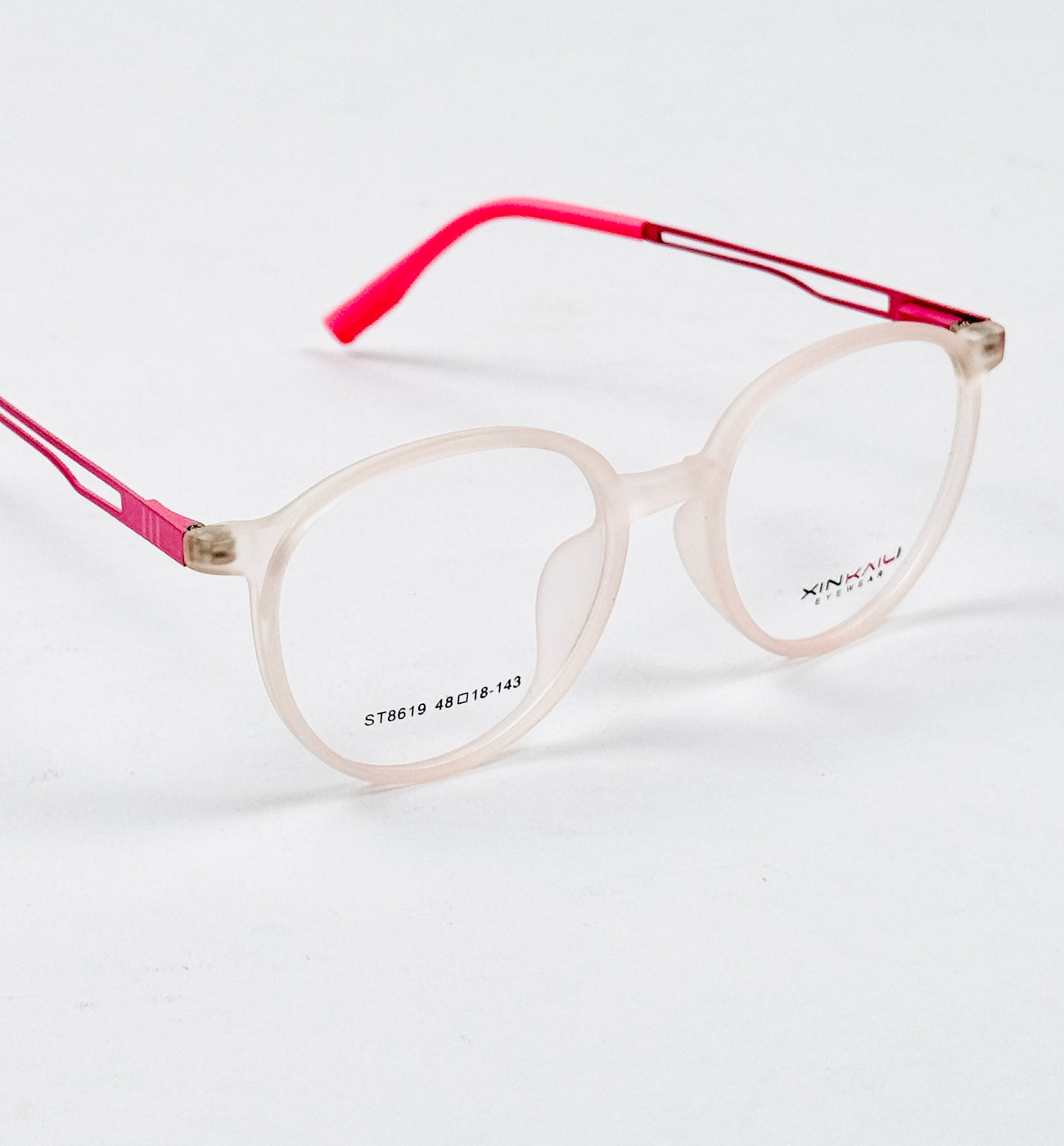 Tumblr – 8619 – 48 - Pink – Metal - Acetate  – Optics - Unisex