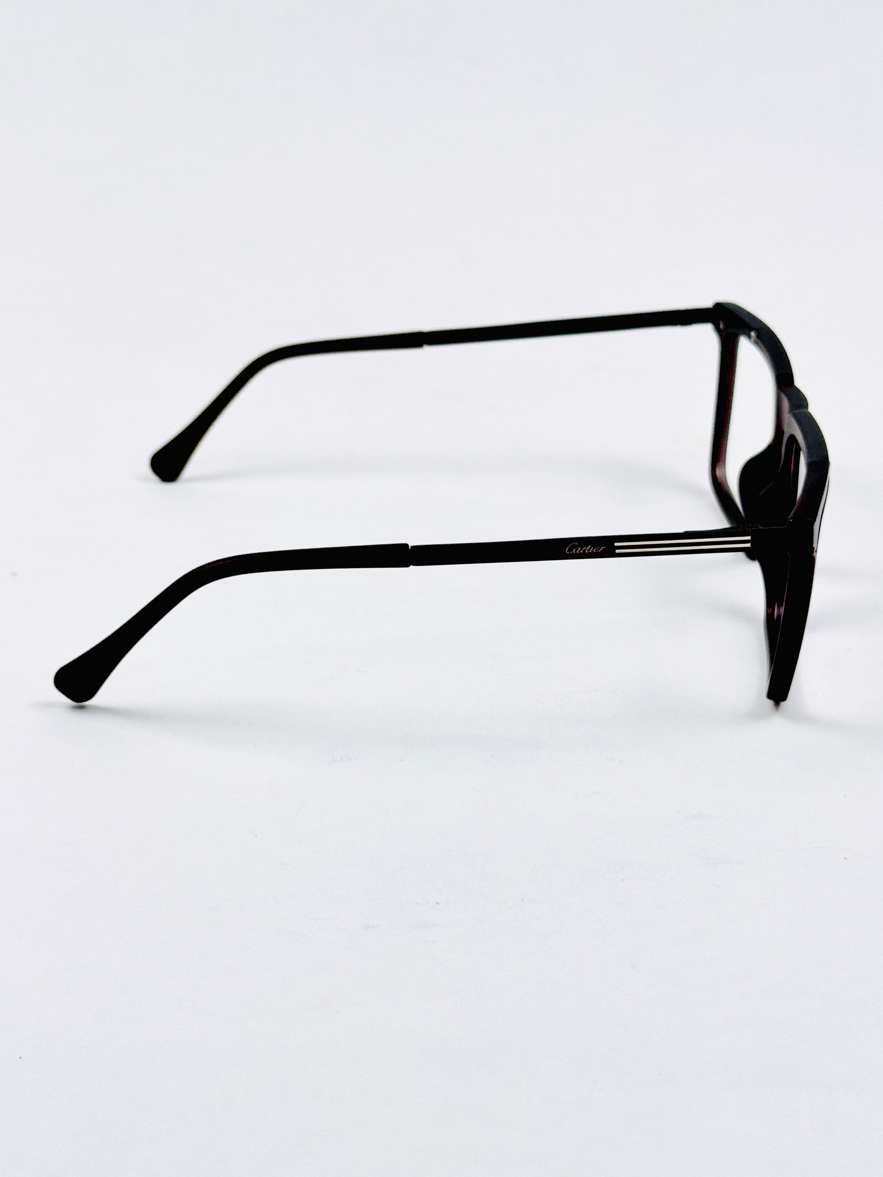Cartier – 202412 – 51 - Brown – Metal - Acetate  – Optics - Unisex