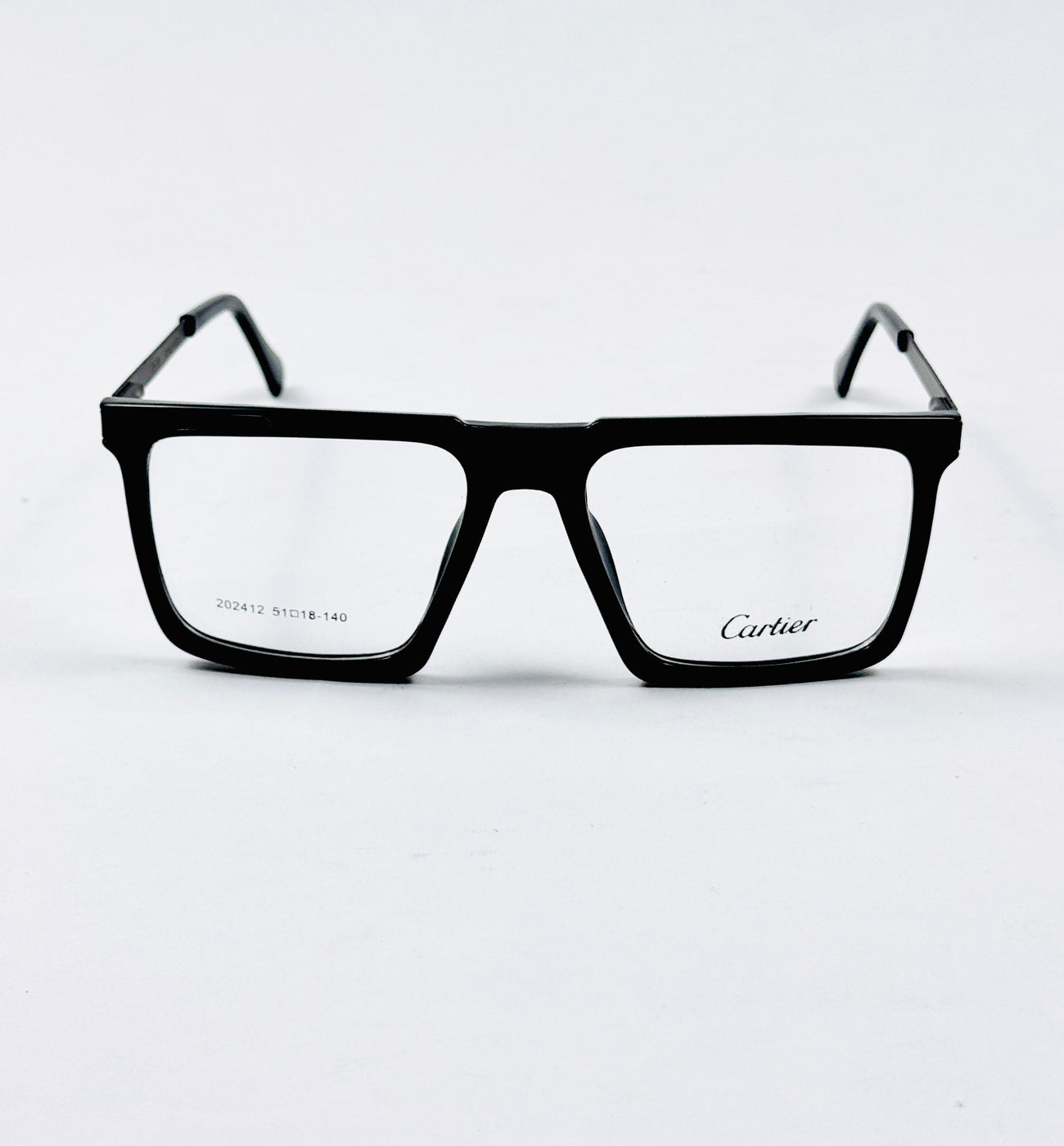 Cartier – 202412 – 51 - Black – Metal - Acetate  – Optics - Unisex