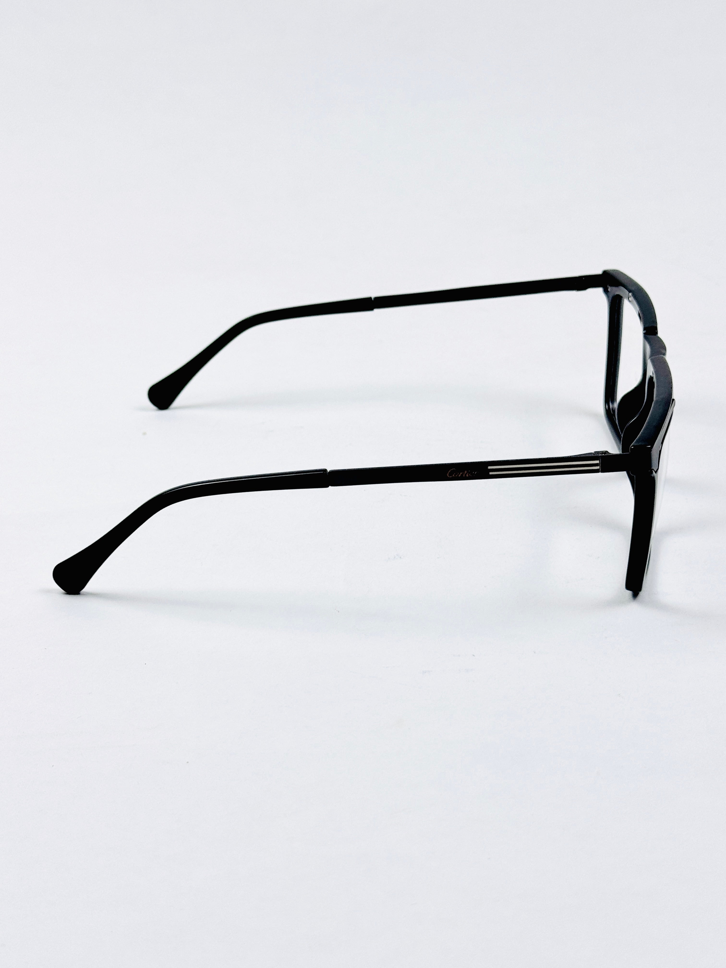 Cartier – 202412 – 51 - Black – Metal - Acetate  – Optics - Unisex
