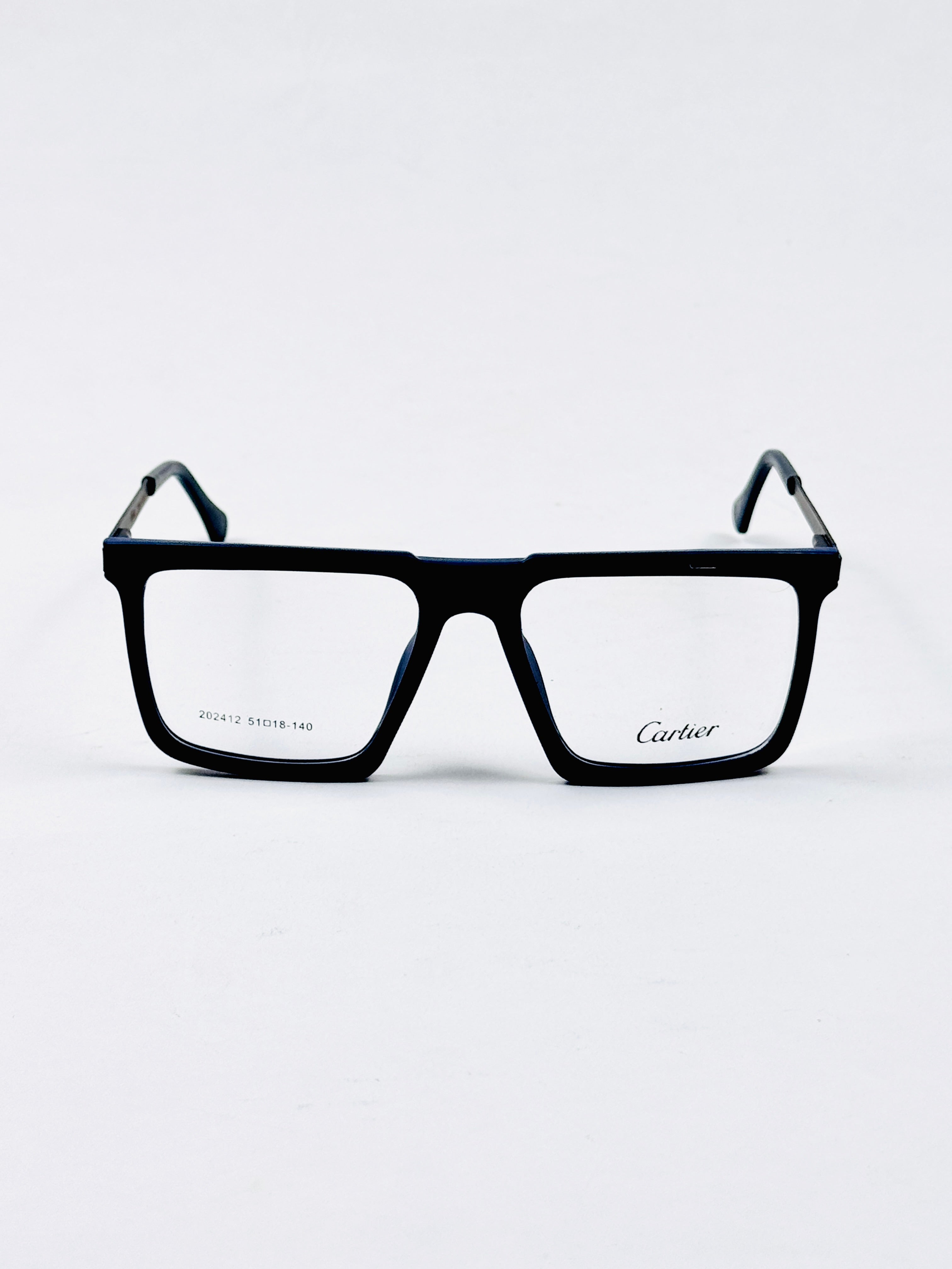 Cartier – 202412 – 51 - Blue – Metal - Acetate  – Optics - Unisex