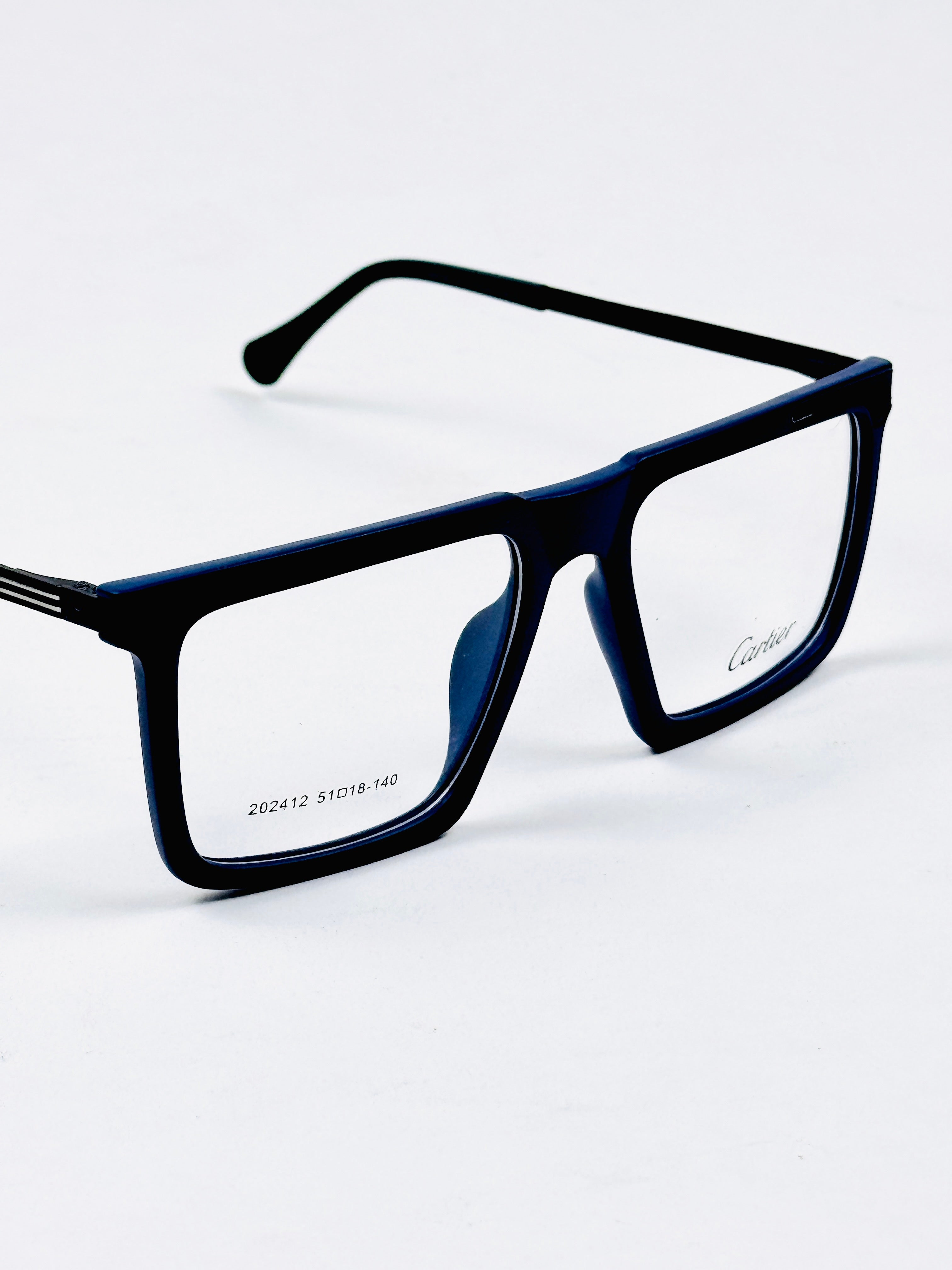 Cartier – 202412 – 51 - Blue – Metal - Acetate  – Optics - Unisex