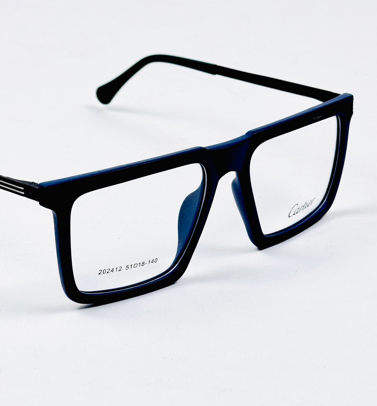 Cartier – 202412 – 51 - Blue – Metal - Acetate  – Optics - Unisex