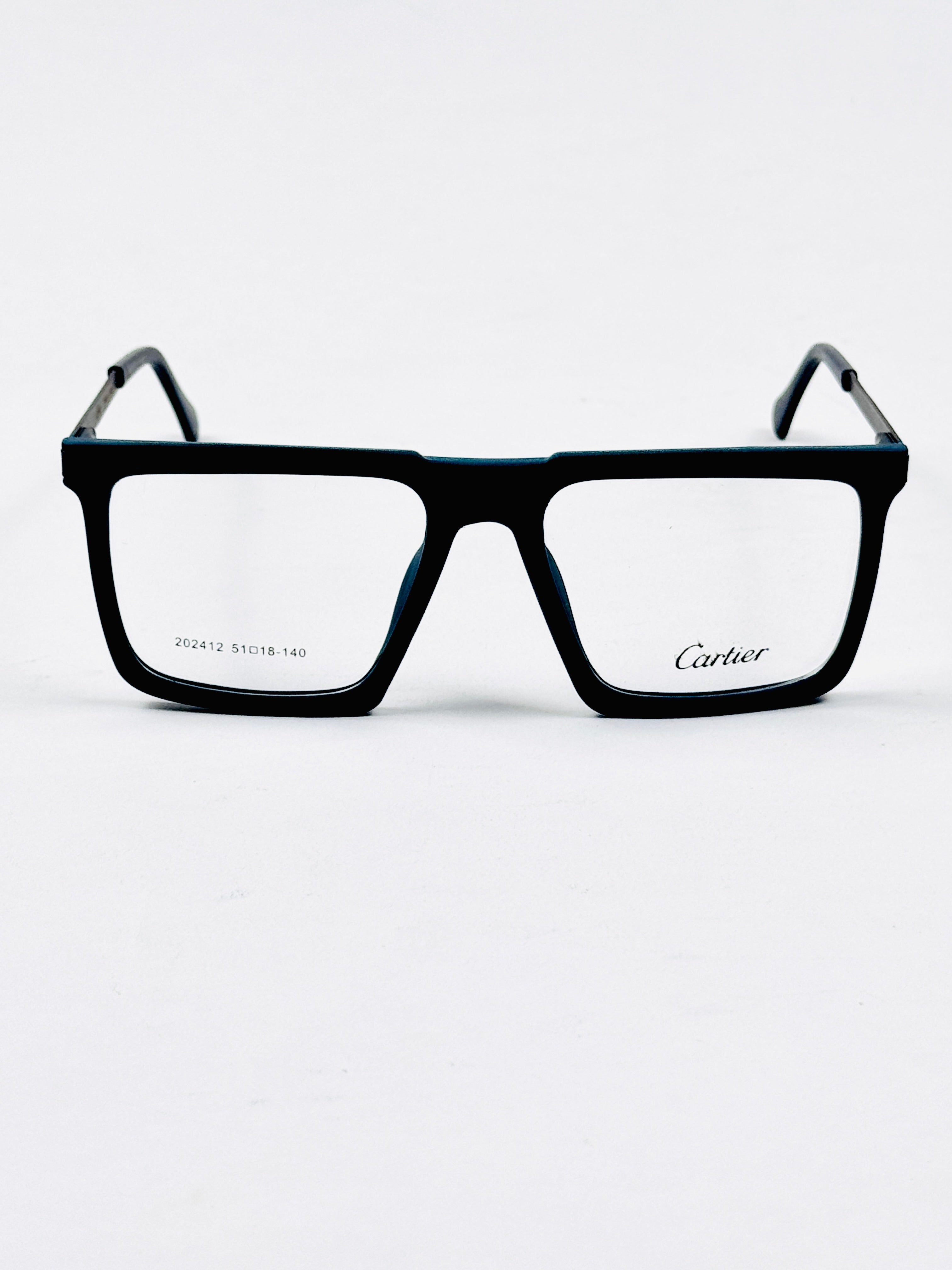 Cartier – 202412 – 51 - Green – Metal - Acetate  – Optics - Unisex